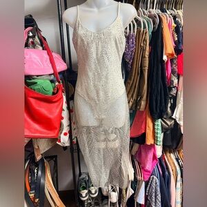 Glamorous Silver Sequin Chemise